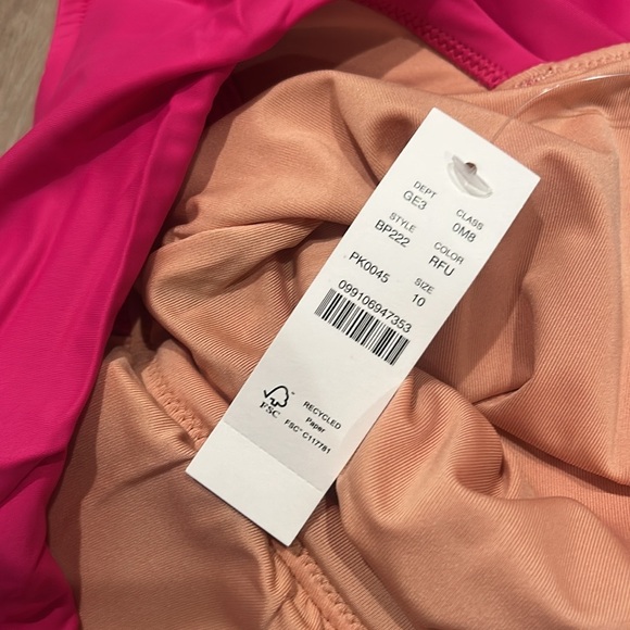 NWT J.Crew Ruched Ruffle One-Piece Swimsuit - Picture 5 of 9